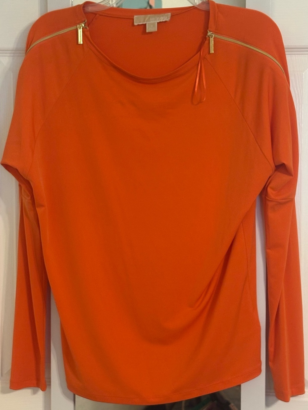 Michael Kors Bright Orange Women's Blouse
